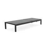 Chaise longue d'extérieur en aluminium Cape Coral (lot de 2) par Christopher Knight Home - 77,56 L x 25,20 l x 11,80 h (cm)