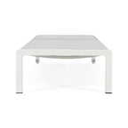 Chaise longue d'extérieur en aluminium Cape Coral (lot de 2) par Christopher Knight Home - 77,56 L x 25,20 l x 11,80 h (cm)