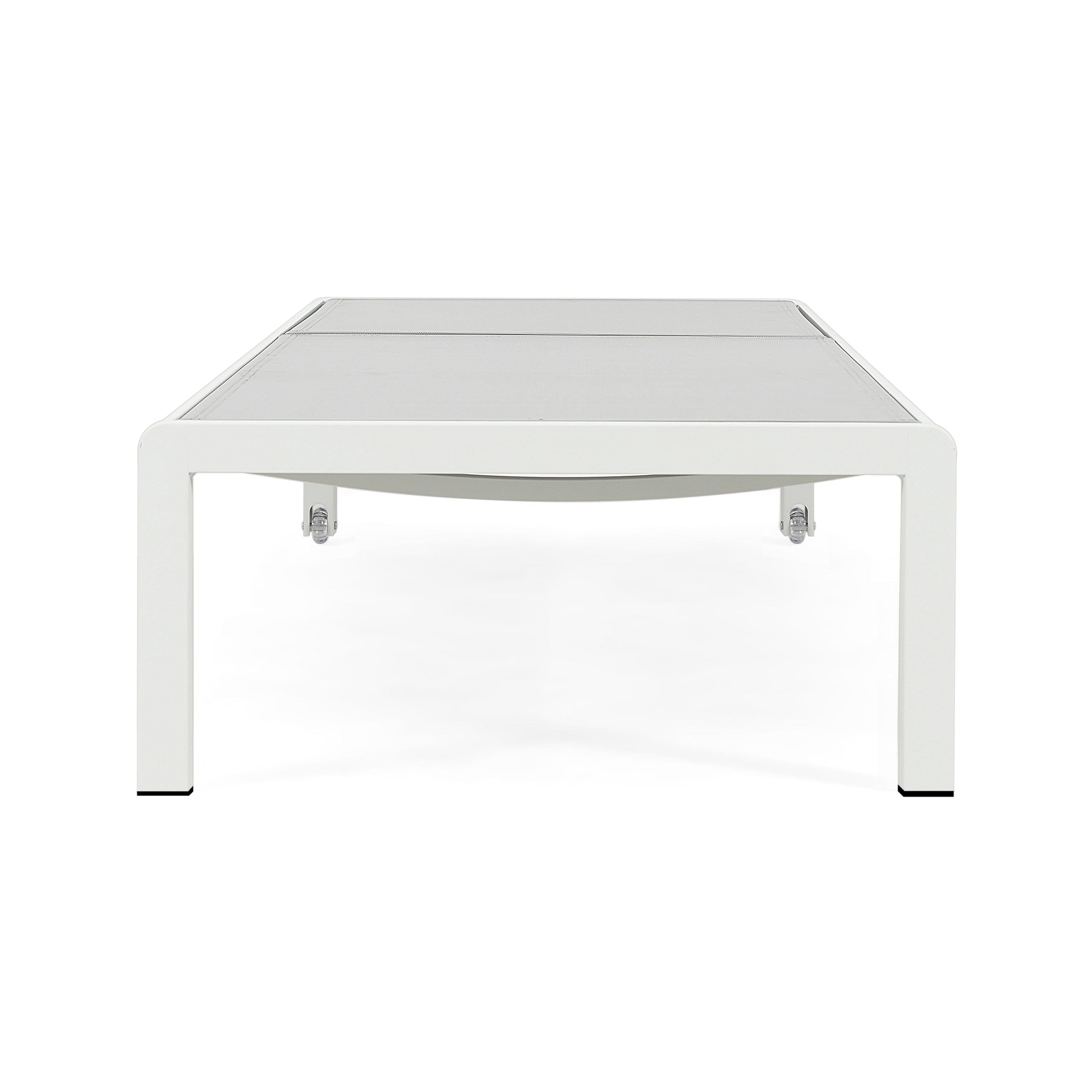 Chaise longue d'extérieur en aluminium Cape Coral (lot de 2) par Christopher Knight Home - 77,56 L x 25,20 l x 11,80 h (cm)