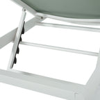 Chaise longue d'extérieur en aluminium Cape Coral (lot de 2) par Christopher Knight Home - 77,56 L x 25,20 l x 11,80 h (cm)