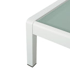 Chaise longue d'extérieur en aluminium Cape Coral (lot de 2) par Christopher Knight Home - 77,56 L x 25,20 l x 11,80 h (cm)