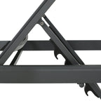 Chaise longue d'extérieur en aluminium Cape Coral (lot de 2) par Christopher Knight Home - 77,56 L x 25,20 l x 11,80 h (cm)