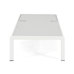 Chaise longue d'extérieur en aluminium Cape Coral (lot de 2) par Christopher Knight Home - 77,56 L x 25,20 l x 11,80 h (cm)