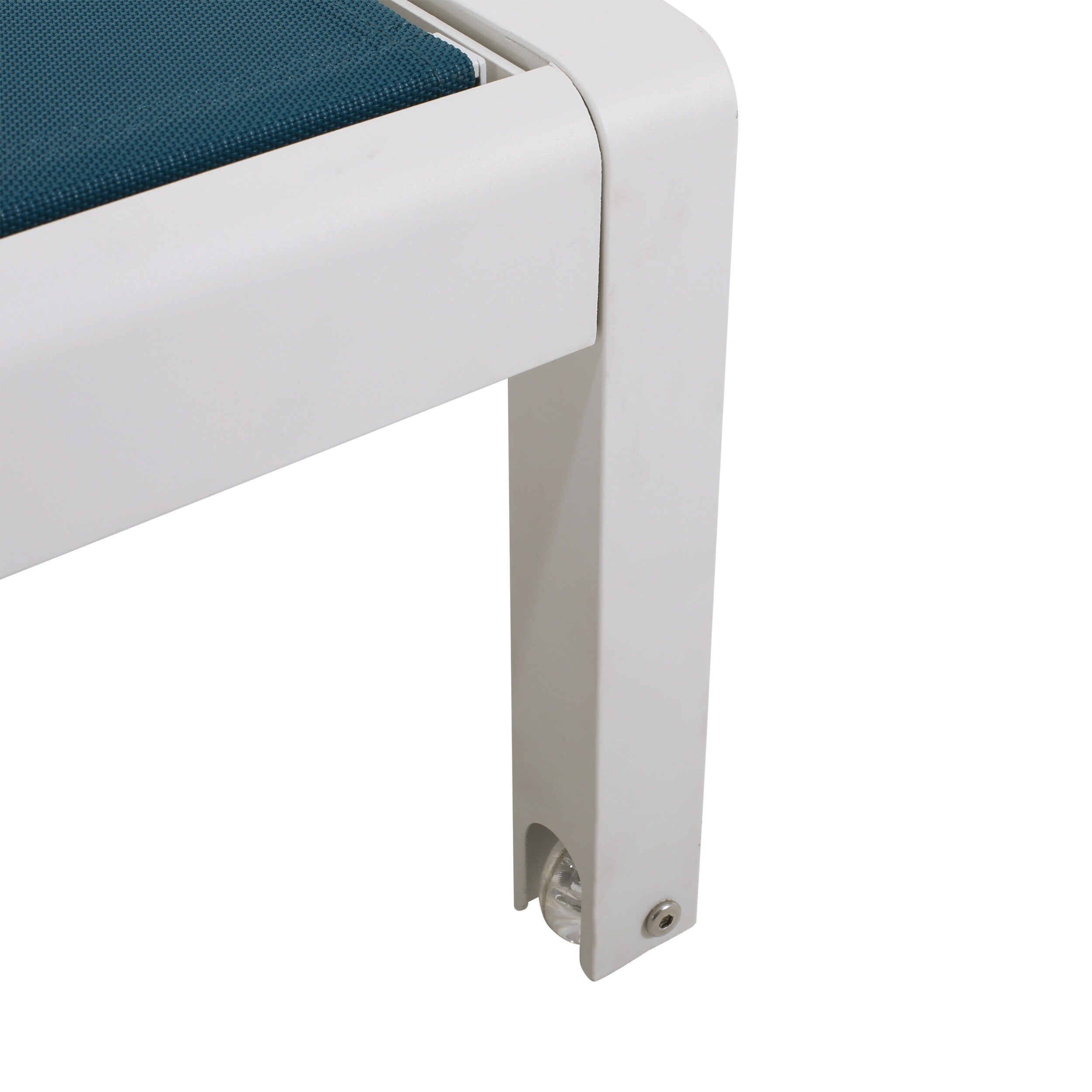 Chaise longue d'extérieur en aluminium Cape Coral (lot de 2) par Christopher Knight Home - 77,56 L x 25,20 l x 11,80 h (cm)