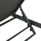 Chaise longue d'extérieur en aluminium Cape Coral (lot de 2) par Christopher Knight Home - 77,56 L x 25,20 l x 11,80 h (cm)