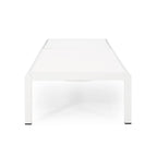 Chaise longue d'extérieur en aluminium Cape Coral (lot de 2) par Christopher Knight Home - 77,56 L x 25,20 l x 11,80 h (cm)