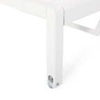 Chaise longue d'extérieur en aluminium Cape Coral (lot de 2) par Christopher Knight Home - 77,56 L x 25,20 l x 11,80 h (cm)