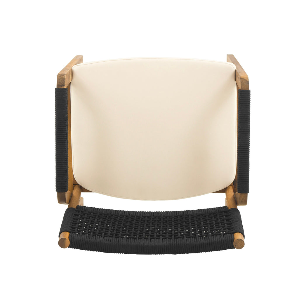 Ensemble de salle à manger d'extérieur 5 pièces en bois d'acacia Captef par Christopher Knight Home