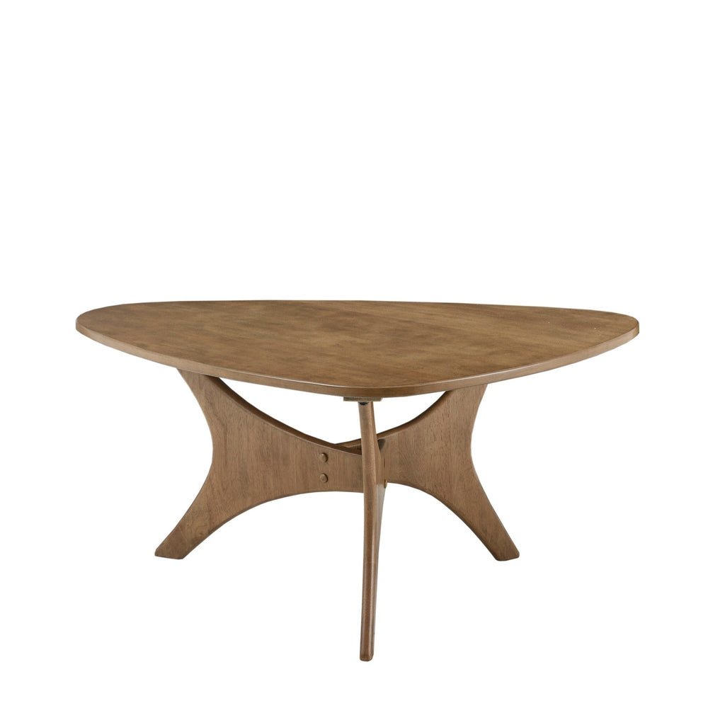Table basse en bois triangulaire Blaze d'INK IVY