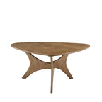 Table basse en bois triangulaire Blaze d'INK IVY