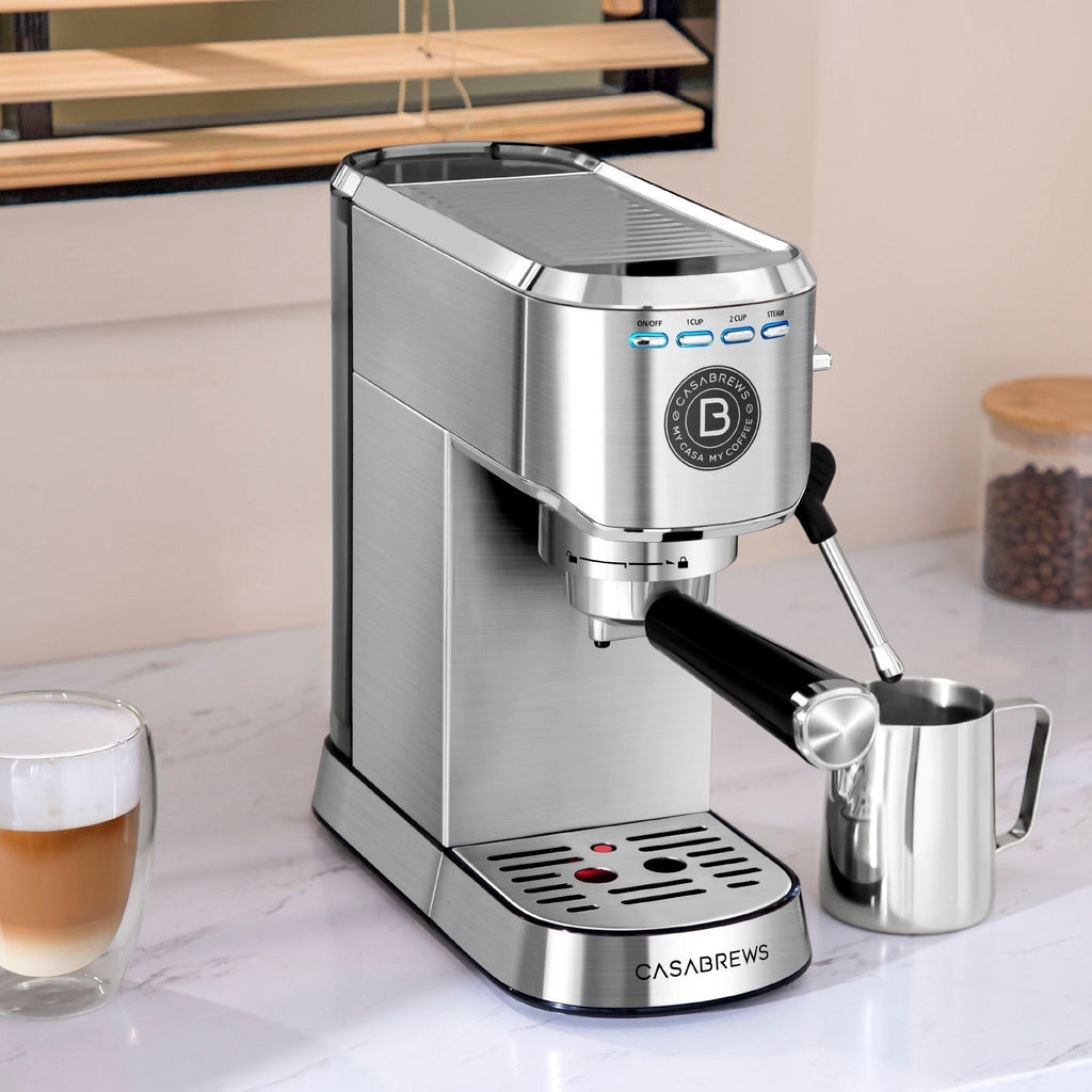 Machine à expresso CASABREWS CM5418Basic 20 bars avec mousseur de lait pour la maison
