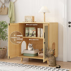 Abri pour litière de chat, maison pour chat, table d'appoint, porte-manteau, armoire, bibliothèque