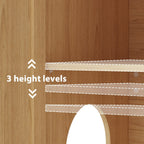 Abri pour litière de chat, maison pour chat, table d'appoint, porte-manteau, armoire, bibliothèque