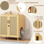 Abri pour litière de chat, maison pour chat, table d'appoint, porte-manteau, armoire, bibliothèque