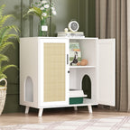 Abri pour litière de chat, maison pour chat, table d'appoint, porte-manteau, armoire, bibliothèque