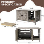 Abri pour litière de chat, meuble de salle de bain pour chat en bois dissimulé avec poteau à gratter.