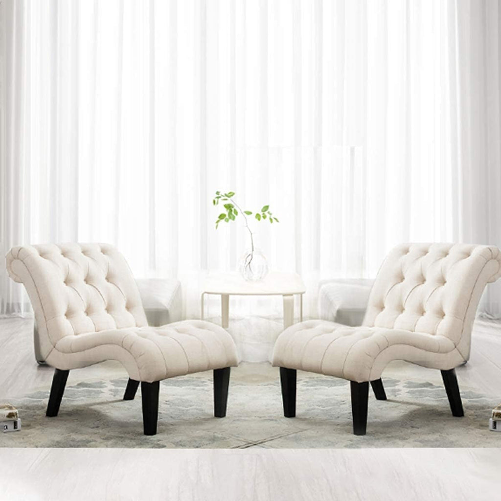 Chaise longue, canapé, fauteuil d'appoint recouvert de tissu pour chambre à coucher et salon.