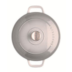 Poule à ragoût ronde en fonte d'acier émaillée Chasseur, 4,2 quarts