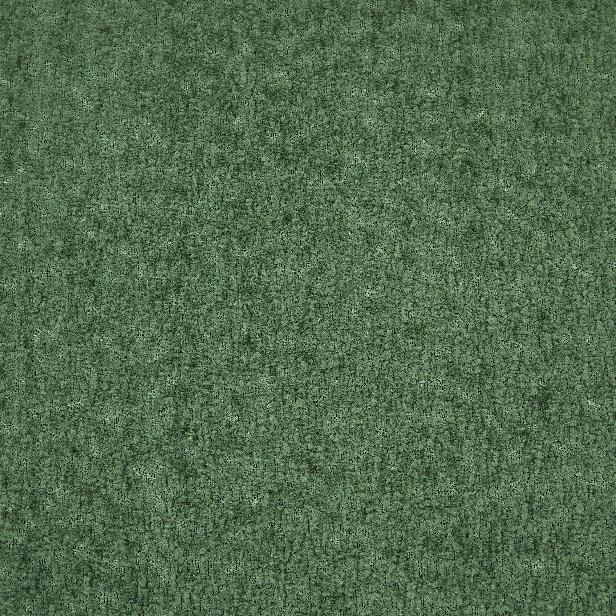 Fauteuil lounge rond en chenille, avec accoudoirs et base pivotante à 360° et 3 coussins amovibles