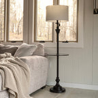 Choi 22 Lampe de table Chinoiserie, Bleu/Blanc (Lot de 2) par JONATHAN Y