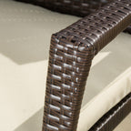 Ensemble bistro en osier 3 pièces Elba par Christopher Knight Home