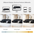 Canapé d'angle Cloud, ensemble de canapé de luxe en forme de L avec 2 coussins offerts, mobilier d'intérieur 4 places en chenille avec méridienne surdimensionnée