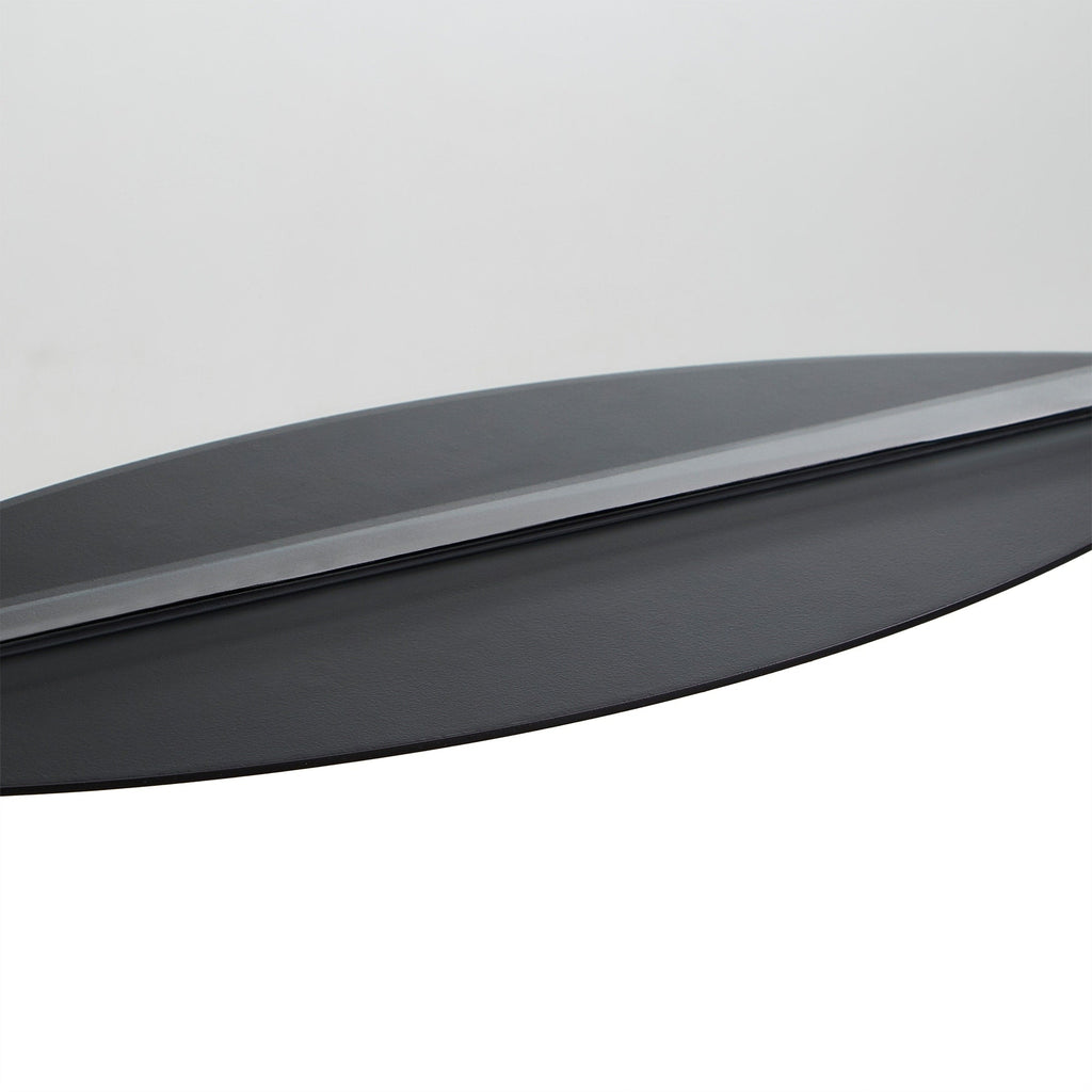 Miroir mural en métal à arche avec étagère Concord de iNSPIRE Q Bold