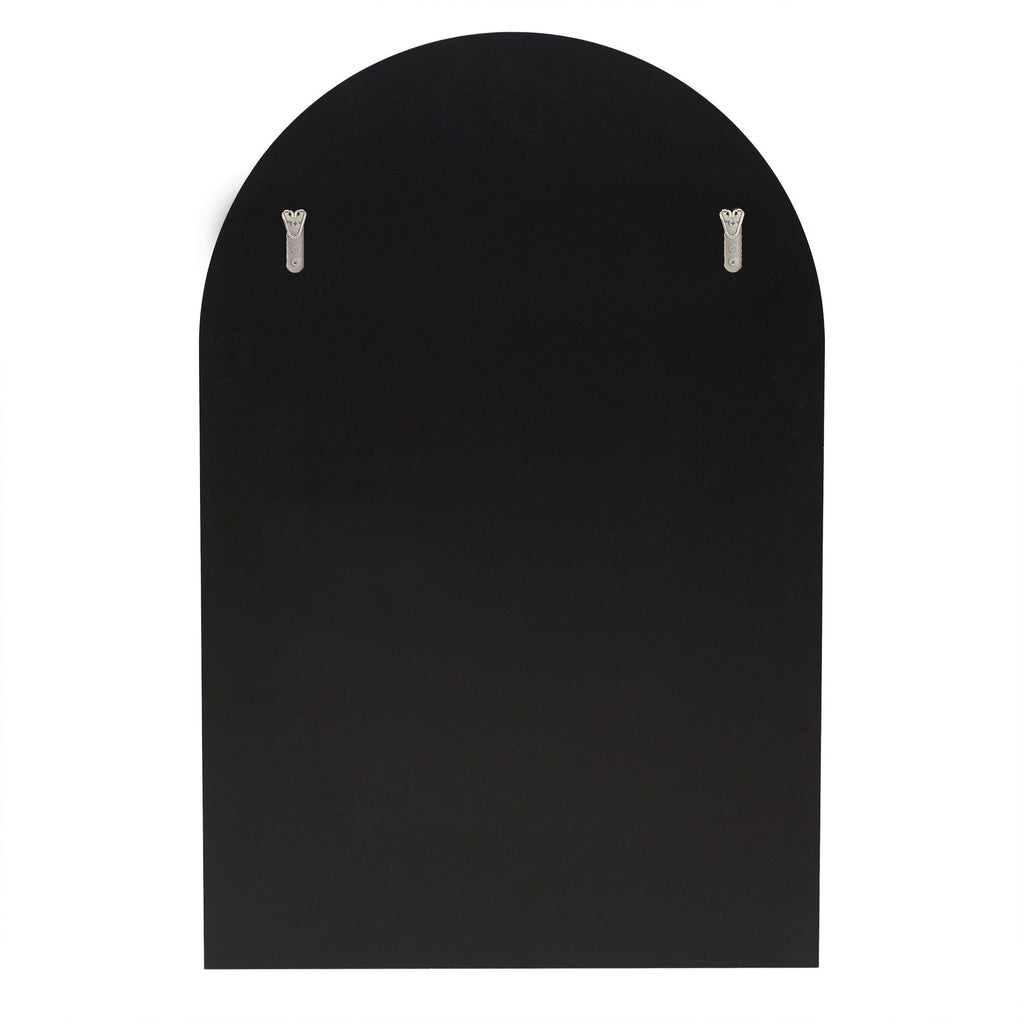 Miroir mural en métal à arche avec étagère Concord de iNSPIRE Q Bold