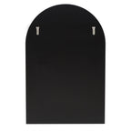 Miroir mural en métal à arche avec étagère Concord de iNSPIRE Q Bold