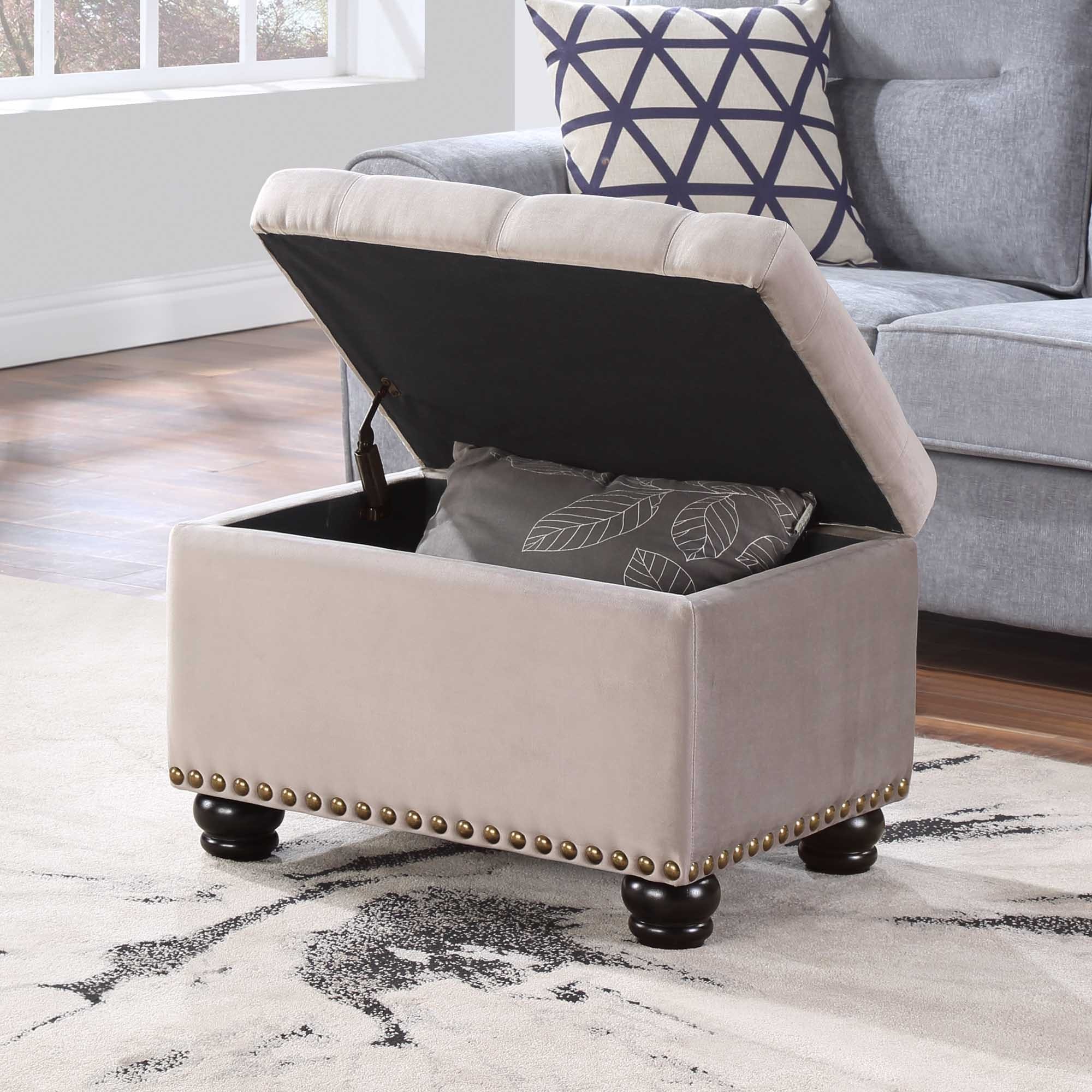 Ottoman de rangement Convenience Concepts Designs4Comfort 5th Avenue