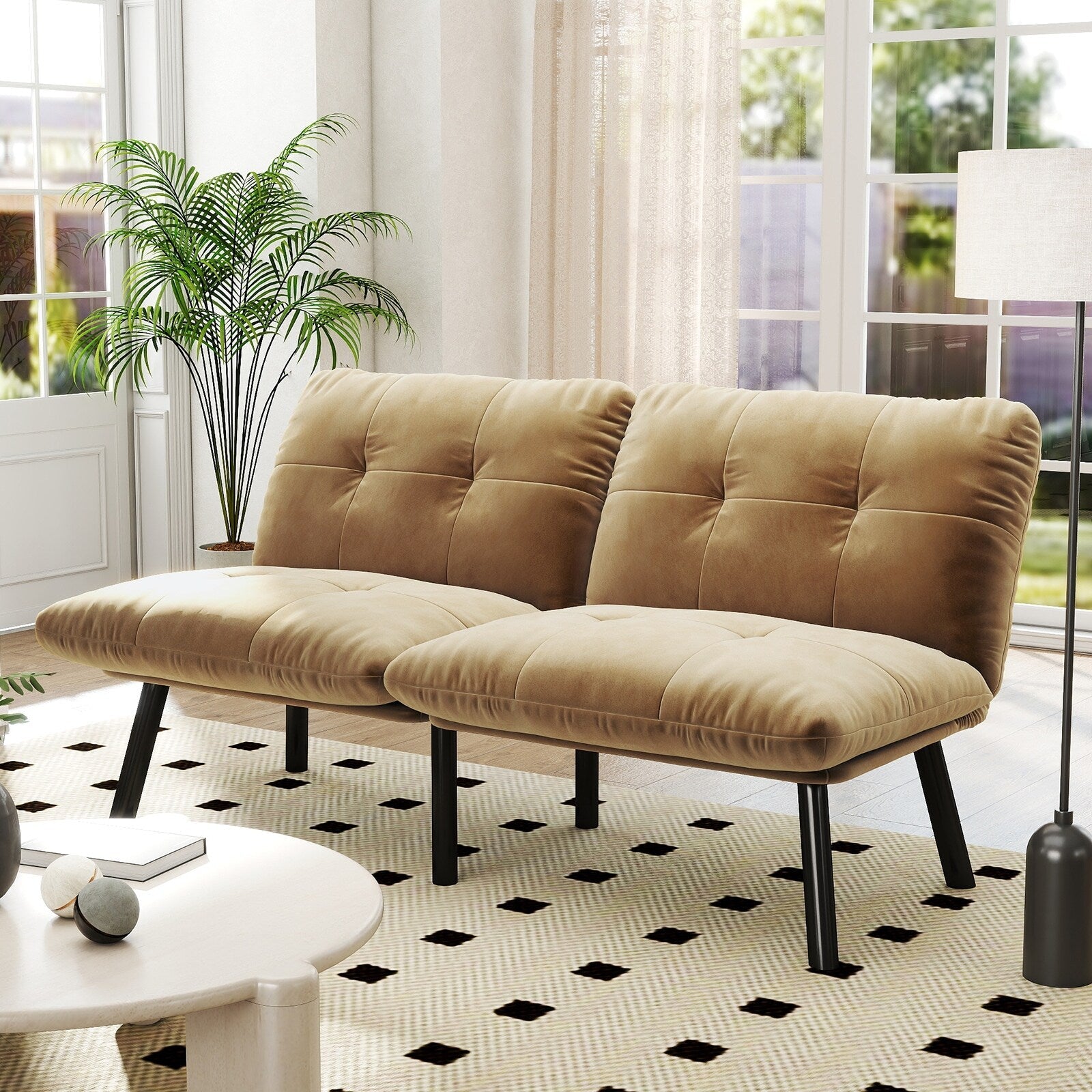 Canapé-lit moderne convertible et pliable