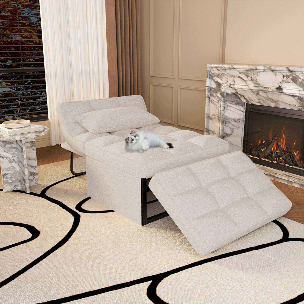 Canapé-lit convertible, canapé-lit, fauteuil, canapé, pouf pliable, fauteuil inclinable pour salon.