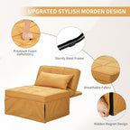 Canapé-lit convertible, canapé-lit, fauteuil, canapé, pouf pliable, fauteuil inclinable pour salon.