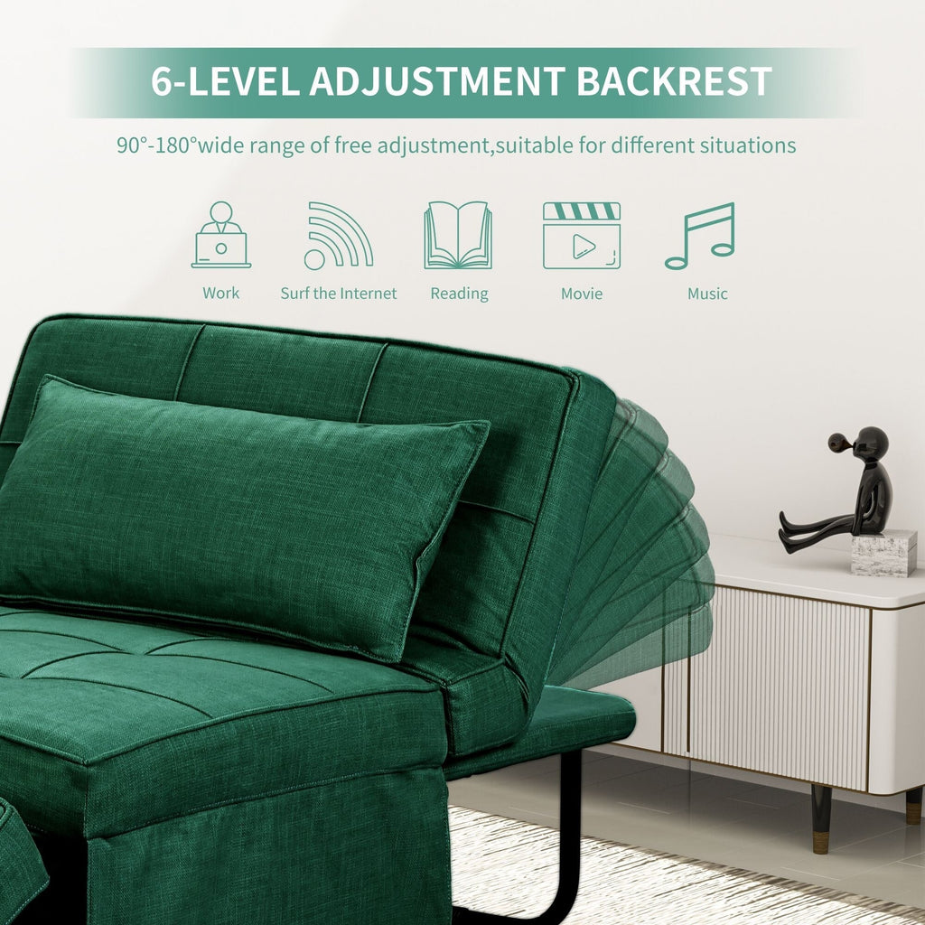 Canapé-lit convertible, canapé-lit, fauteuil, canapé, pouf pliable, fauteuil inclinable pour salon.