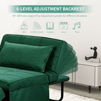 Canapé-lit convertible, canapé-lit, fauteuil, canapé, pouf pliable, fauteuil inclinable pour salon.