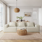 Canapé-lit convertible en bloc de tofu