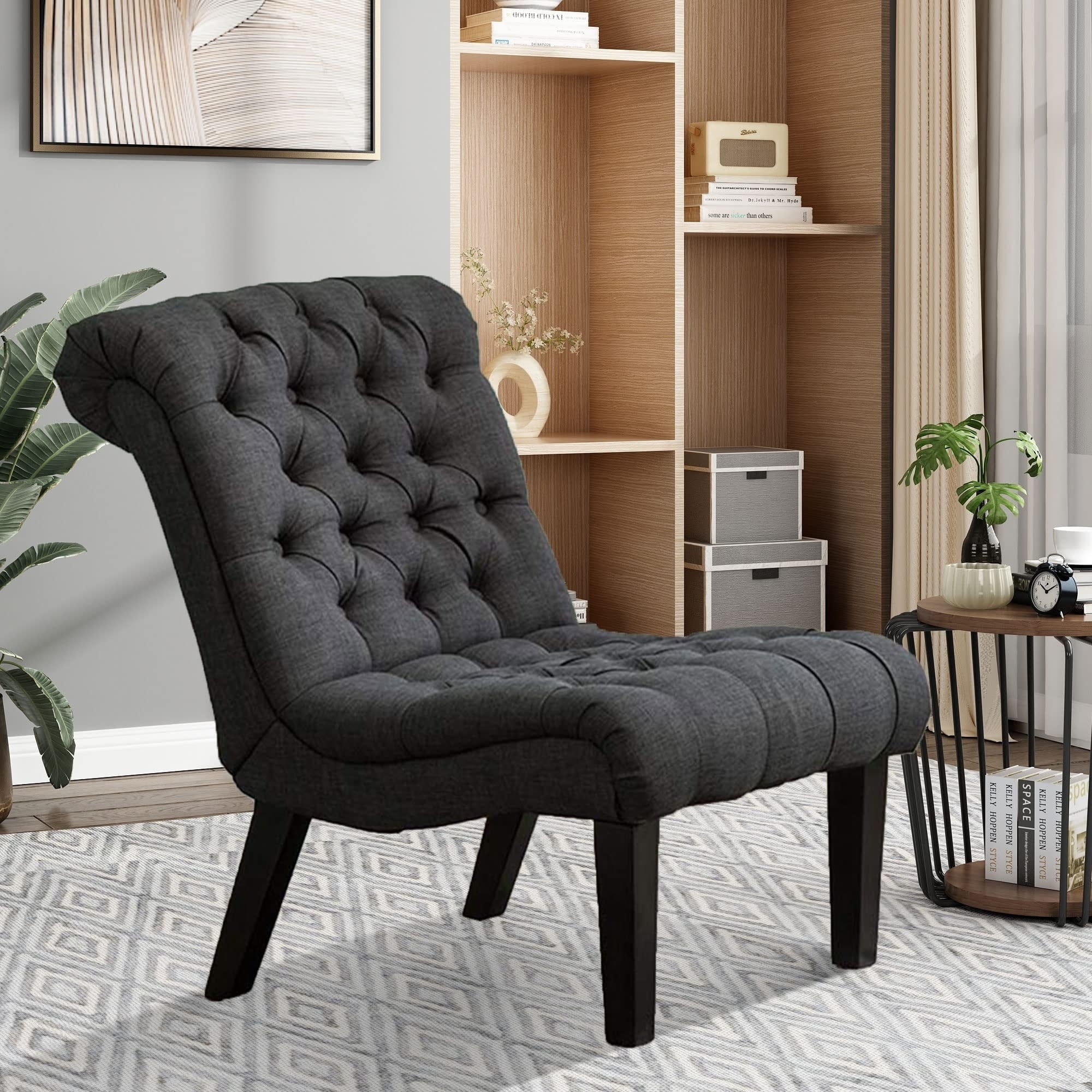 Chaise longue, canapé, fauteuil d'appoint recouvert de tissu pour chambre à coucher et salon.