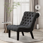 Chaise longue, canapé, fauteuil d'appoint recouvert de tissu pour chambre à coucher et salon.