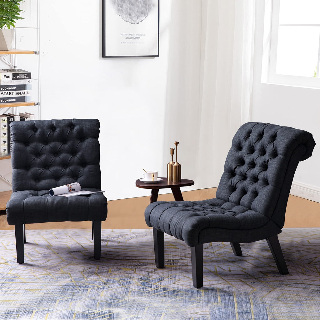 Chaise longue, canapé, fauteuil d'appoint recouvert de tissu pour chambre à coucher et salon.