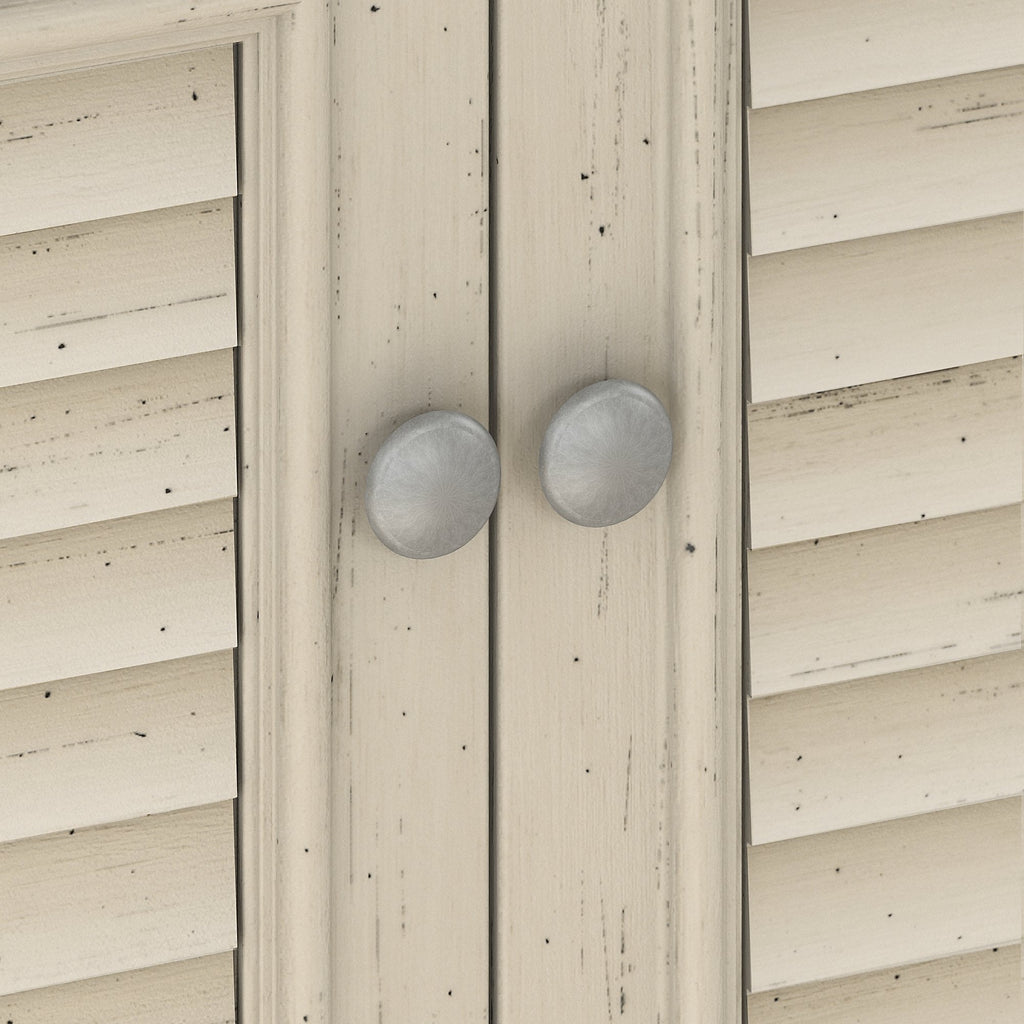 Armoire de rangement Fairview avec portes et étagères de Bush Furniture - 80,6 cm L x 32,4 cm l x 78,1 cm H