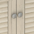 Armoire de rangement Fairview avec portes et étagères de Bush Furniture - 80,6 cm L x 32,4 cm l x 78,1 cm H