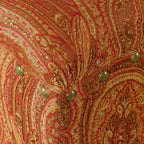 Banc de rangement capitonné Copper Grove Muscari avec garniture à clous décoratifs