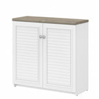 Armoire de rangement Fairview avec portes et étagères de Bush Furniture - 80,6 cm L x 32,4 cm l x 78,1 cm H