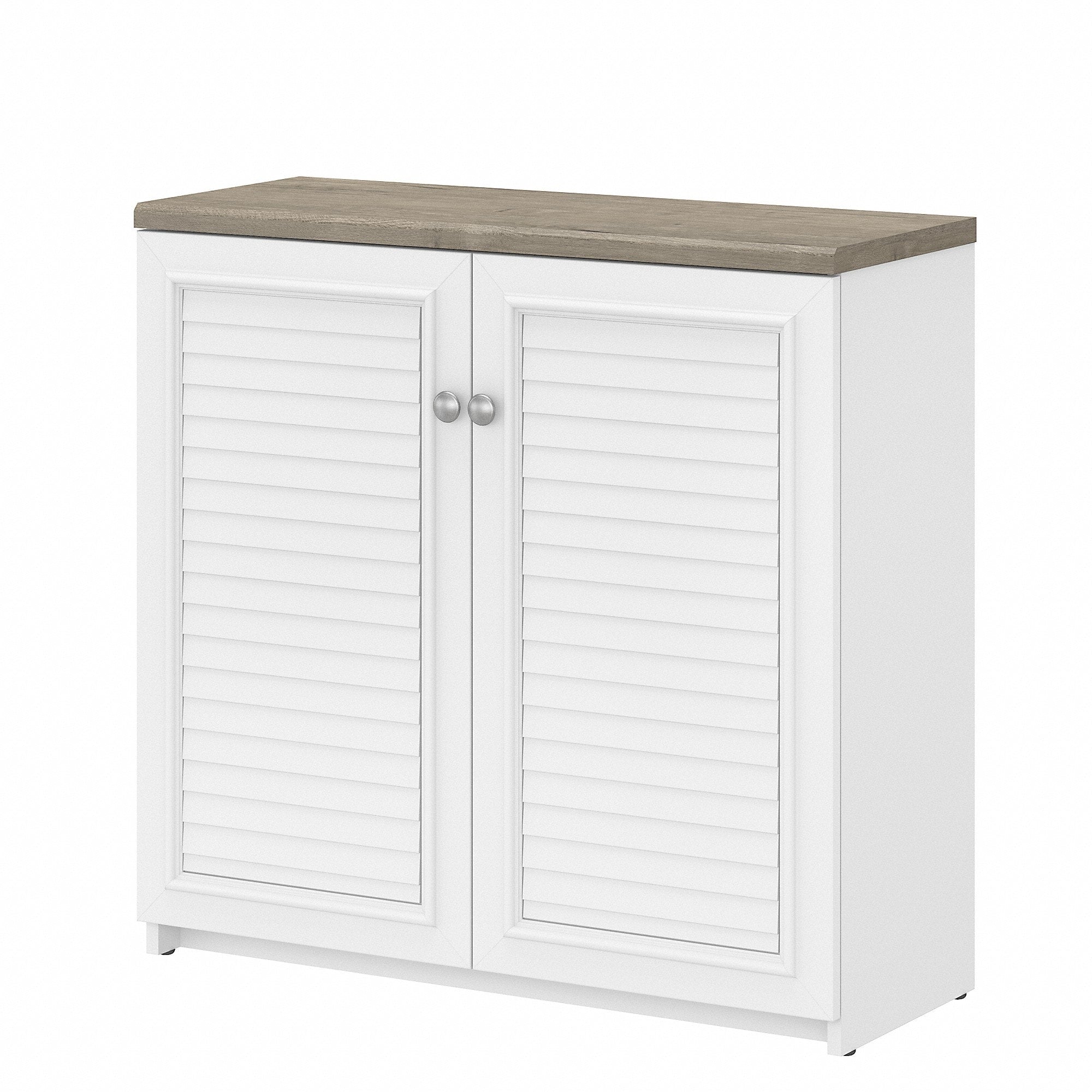 Armoire de rangement Fairview avec portes et étagères de Bush Furniture - 80,6 cm L x 32,4 cm l x 78,1 cm H