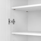 Armoire de rangement Fairview avec portes et étagères de Bush Furniture - 80,6 cm L x 32,4 cm l x 78,1 cm H