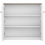 Armoire de rangement Fairview avec portes et étagères de Bush Furniture - 80,6 cm L x 32,4 cm l x 78,1 cm H