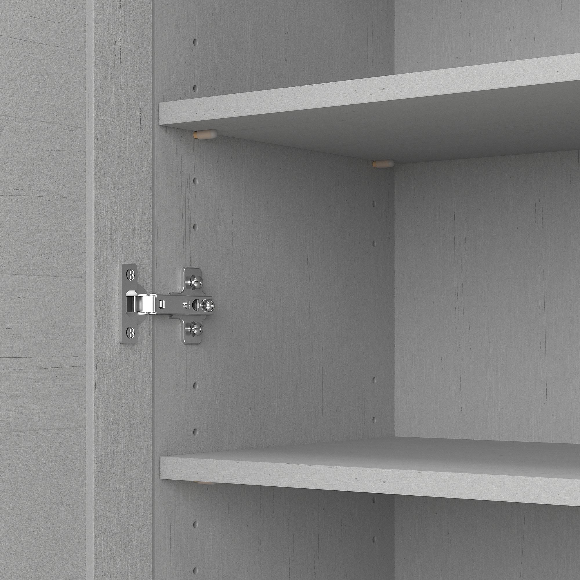 Armoire de rangement Fairview avec portes et étagères de Bush Furniture - 80,6 cm L x 32,4 cm l x 78,1 cm H