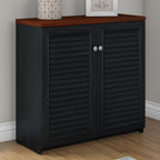 Armoire de rangement Fairview avec portes et étagères de Bush Furniture - 80,6 cm L x 32,4 cm l x 78,1 cm H