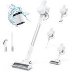 Aspirateur sans fil 3-en-1, léger pour tapis, sols durs, poils d'animaux et nettoyage de la maison.