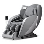 Fauteuil de massage complet Costway avec commande vocale et rouleau chauffant pour les pieds